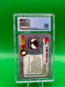 Pokemon TCG, Gastly, Topps 2000, Series 2, Graded 9 with CGC - Image 2