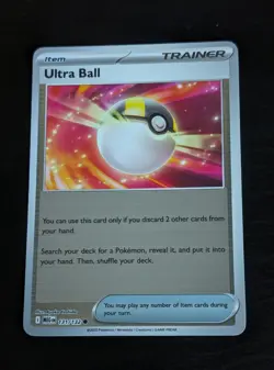 Ultra Ball 131/132 Pokemon TCG Mega Evolution Reverse Holo - Image 1