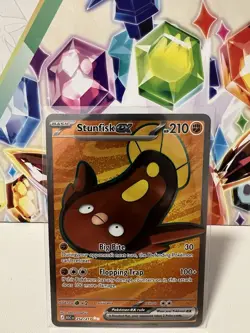 Stunfisk ex 252/217 Ultra Rare Full Art (FA) - Pokemon TCG Ascended Heroes - NM - Image 1