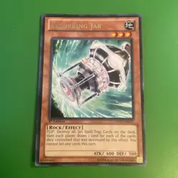 Yu-Gi-Oh Card - GAOV-EN037 - ABSORBING JAR (rare) - NM/M - Image 1