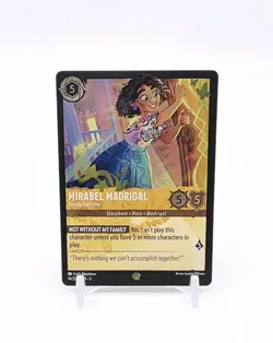 Mirabel Madrigal Legendary Foil Disney Lorcana TCG Shimmering Skies No. 14/204 - Image 1