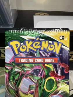 Sword and Shield Evolving Skies Rayqauza Art EMPTY BOOSTER PACKS No Cards - Image 2