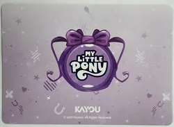 My Little Pony Trading Card Exclusive Applejack Foil Kayou MLPME01-UR-016L4 2025 - Image 2