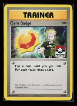 Gym Badge (Lt. Surge) XY205 Promo XY Promos Stamped Pokemon Card - Image 1