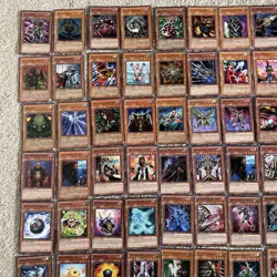 YUGIOH 209x Effect Momster Unlimited / Common 1st Ed Holo Card Bundle Joblot - Image 1