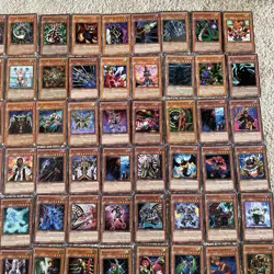 YUGIOH 209x Effect Momster Unlimited / Common 1st Ed Holo Card Bundle Joblot - Image 3