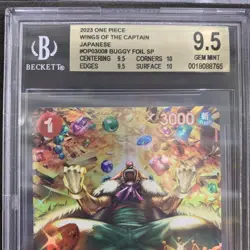Buggy OP03 008 Parallel Special Card Bgs 9,5 Authentic Rare Trading Card eng - Image 2