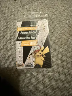 Ash’s Pikachu SM108 TGC Pokemon: The Movie “I Choose You” Promo Card (Sealed) - Image 2