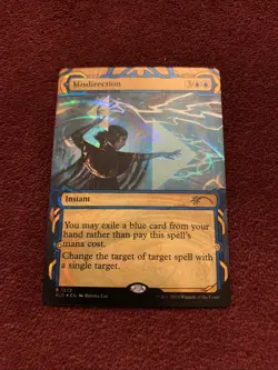 Misdirection (Halo Foil) Secret Lair Drop Foil 1272 NM+ Unplayed MTG Magic Card - Image 1