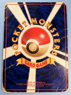 Rhydon No.112 - Vending Series - Glossy - Japanese - Pokemon Card - Image 3