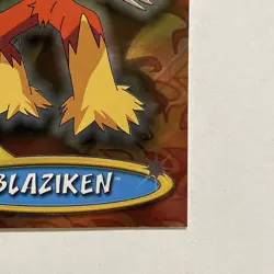 Blaziken Pokemon Advanced Challenge Topps Holo Foil TCG Card 2004 #9 - Image 5