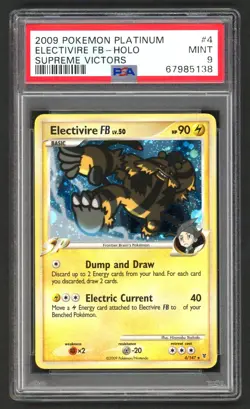 Pokemon Cards - PSA 9 Electivire FB Lv.50 4/147 - Supreme Victors Platinum MINT - Image 1