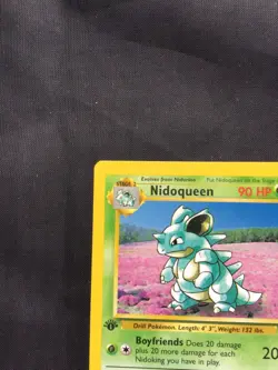 Pokemon Cards: 1st Edition Jungle Rare: Nidoqueen 23/64 - Image 2