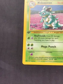 Pokemon Cards: 1st Edition Jungle Rare: Nidoqueen 23/64 - Image 5