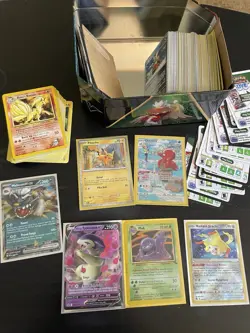 220+ Pokemon Card Bulk Lot Vintage To Modern Cards NO ENERGIES! Read Description - Image 1