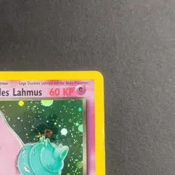 Pokemon TCG Karte - Dunkles Lahmus 12/82 Holo 1. Edition Deutsch Team Rocket - Image 3