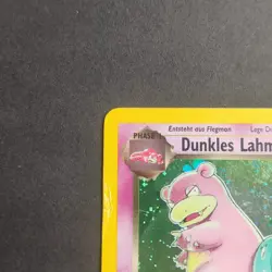 Pokemon TCG Karte - Dunkles Lahmus 12/82 Holo 1. Edition Deutsch Team Rocket - Image 4