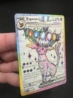 Espeon ex SVP175 Sv: Scarlet & Violet Promo Cards Holo NM - Image 4