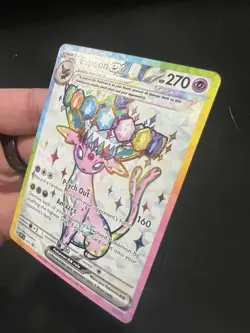 Espeon ex SVP175 Sv: Scarlet & Violet Promo Cards Holo NM - Image 5
