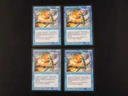 4x Arcane Denial (Axe) LP [Alliances] Mtg Magic Free Tracking! - Image 1