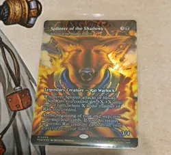 Splinter of the Shadows Borderless FOIL TMNT Pack Fresh MTG MINT 🔥🔥🔥 - Image 1