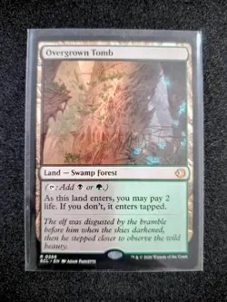 MTG Overgrown Tomb 0266 Lorwyn Eclipsed NM - Image 1