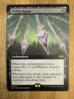 Within Range - Extended Art - Tarkir Dragonstorm - TDC R 0072 - Image 1