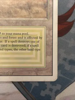 Savannah Revised Rare MTG Magic the Gathering HP/Damaged - Image 4
