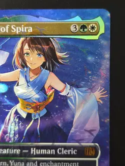 MTG x Final Fantasy YUNA, HOPE OF SPIRA 571 Borderless Chocobo Track Foil LP - Image 3