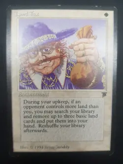 Land Tax, Legends, Oldschool Commander Rare Magic Mtg Karten Sammlung - Image 1