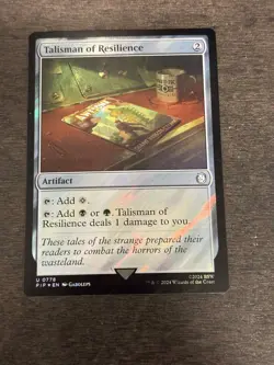 Talisman of Resilience - SURGE FOIL (MTG Fallout 778) - Image 1