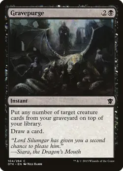 Gravepurge | #104 | DTK | MTG | Regular | LP - Image 1