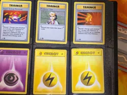 B5 POKEMON BINDER COLLECTION ENTIRE BINDER IS SHADOWLESS OR 1ST ED SHADOWLESS! - Image 3