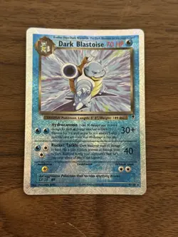 Pokemon Dark Blastoise Reverse Holo 4/110 Legendary Collection - Image 1