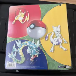 Pokemon Vintage 1999 Base Set A4 Original Folder Binder Snorlax WOTC damaged - Image 2