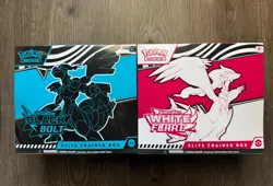 Pokemon Black Bolt & White Flare Elite Trainer Box ETB FACTORY SEALED (Set of 2) - Image 1