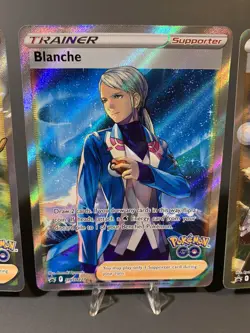 Spark, Blanche and Candela PROMO Cards Pokemon Go TCG SWSH226, SWSH227, SWSH228 - Image 3