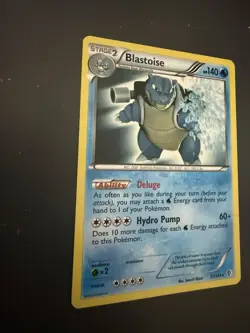 2012 Pokemon TCG Blastoise Boundaries Crossed Regular Rare 31/149 - Image 2
