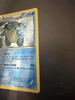 2012 Pokemon TCG Blastoise Boundaries Crossed Regular Rare 31/149 - Image 3