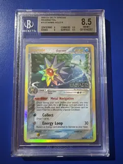 Pokemon 2005 EX Delta Species Starmie Reverse Holo Rare Stamped 15/113 BGS 8.5 - Image 1