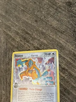 Pokemon Deoxys Delta Species Holo Rare 2/17 POP Series 4 (See Photos) - Image 4
