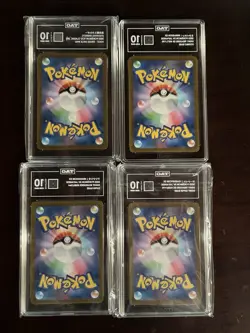 Pokemon TCG JPN Holo Lot of 4 TAG graded GM 10 - Image 2