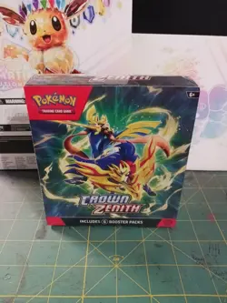 Pokemon TCG: Sword & Shield Crown Zenith Booster Bundle - New/Sealed 820650858963 - Image 1