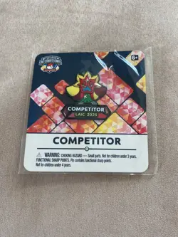 Pokemon LAIC Sao Paulo 2025 Ogerpon Competitor Pin - Image 1