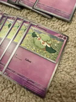 Lot 69 Pokemon Cottonee Whimsicott Cosmo Holo Blister Promo (36x/33x) NM - Image 2