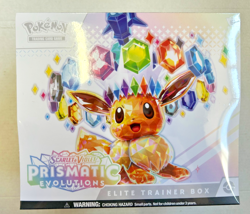 Pokemon Prismatic Evolutions Elite Trainer Box SV 8.5 ETB Sealed English New - Image 1