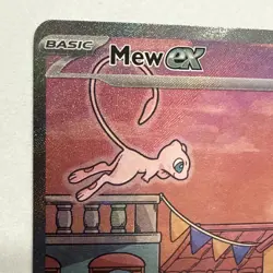 Mew ex SVP 053 Pokemon TCG Scarlet Violet 151 Black Star Promo Full Art - Image 2