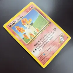 Pokemon TCG Blaine's Ponyta Gym Challenge 64/132 Regular MP - Image 2