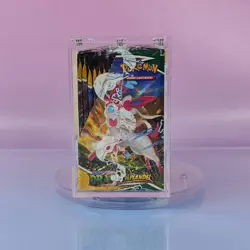 DRACHENWANDEL POKEMON DISPLAY SWERT & SCHILD 2021 GERMAN OVP SEALED ACRYL CASE - Image 2