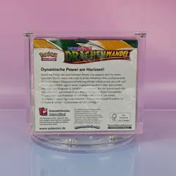 DRACHENWANDEL POKEMON DISPLAY SWERT & SCHILD 2021 GERMAN OVP SEALED ACRYL CASE - Image 3
